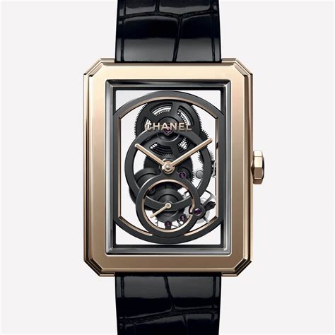 chanel boyfriend skeleton watch cost|chanel boyfriend watches.